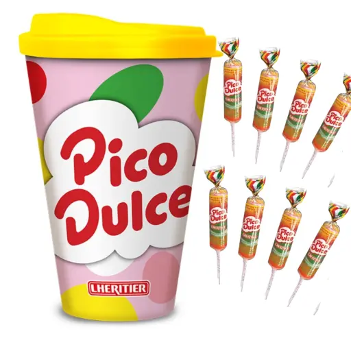 Chupetin pico dulce vaso 10u